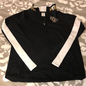 PINK UCF quarter zip jacket